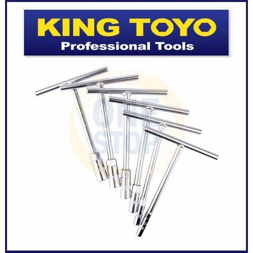 King Toyo T Handle Socket / Long End Box Socket Wrench Heavy Duty