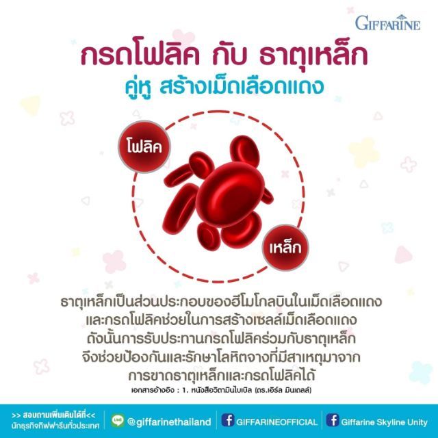 ส่งฟรี-โฟลิค-กิฟฟารีน-โฟลิก-nutri-folic-giffarine-บำรุงเลือด-โลหิตจาง-หน้ามืด