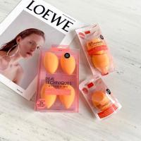 Q Bomb Orange Egg Real Techniques/RT Beauty Egg 2 packs dry and wet no powder