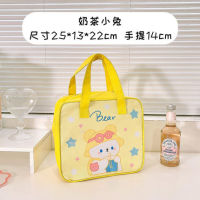 Kawaii Lunch Bag For Women Cartoon Fresh Cooler Bags Convenient Lunch Box Tote Food Bags Portable Thermal Breakfast Box MO246