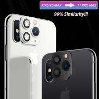 ใหม่สำหรับ IPhone X XS Max เปิด11 Pro Max เลนส์กล้องถ่ายรูปเปลี่ยนสำหรับ IPhone 11 Pro ปกสูงสุดกระจกเทมเปอร์ Protector Len