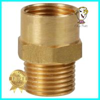 ข้อต่อตรงทองเหลือง MF CITY 1/2 นิ้วSTRAIGHT BRASS SOCKET MF CITY 1/2" **สามารถออกใบกำกับภาษีได้ค่ะ**