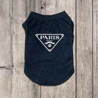 ZZOOI Paris Dog Summer Fashion Puppy Designer Singlet Clothes Cotton Small Medium Chihuahua Frenchie Yorkie Funny Streetwear Vest