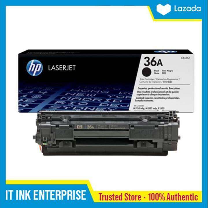 Hp 36a Black Original Laserjet Toner Cartridge Lazada Ph