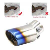 【HOT】 Car Exhaust Muffler Round Pipe for Prius 4Runner Sienna i-TRIL PRADO Tacoma RAV4 Aygo Auris