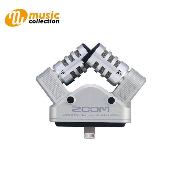 ไมโครโฟนบันทึกเสียง-zoom-iq6-stereo-x-y-microphone-for-ios-with-lightning-connector