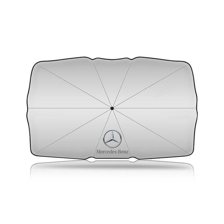 For Mercedes Benz Car Sunshade Front Glass Heat Insulation Sun