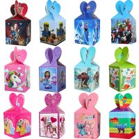 Disney Lilo &amp; Stitch Candy Popcorn Boxes Cookies Chocolate Snacks Boxes Kids Birthday Party Supplies Baby Shower Princess Frozen Gift Wrapping  Bags