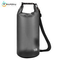 Fast Delivery 10L Waterproof Dry Bag Roll Top Lightweight Dry Storage Bag With Adjustable Removable Shoulder Strap For Travel Swimming