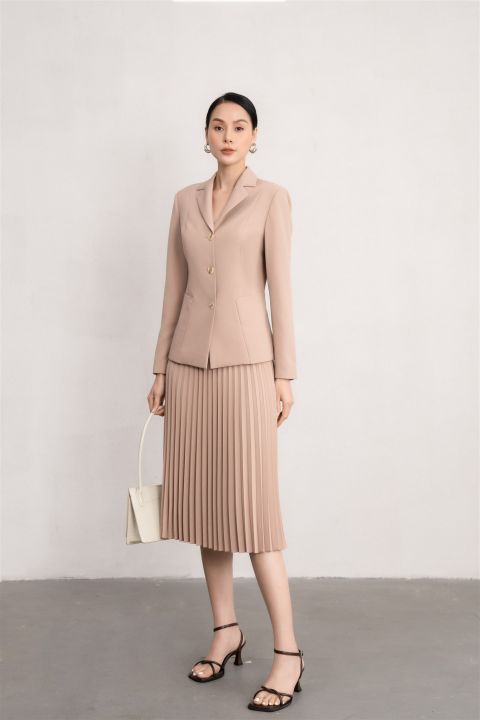 Áo vest nữ công sở tay dài Eva de Eva 22SVAE001B | Lazada.vn