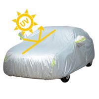 ผ้าคลุมรถยนต์ (กัน UV) Car Cover ใช้คลุมรถเก๋ง รถกระบะ กันแดด กันฝุ่น กันน้ำ เพิ่มแถบสะท้อนแสง