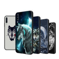 Black เคสโทรศัพท์ Compatible หรับ Samsung Galaxy Note Ultra S20 20 S10 S10E 10 9 8 FE Lite Plus ปก SC-173 Wolf