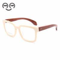 YOUTOP Men S Big Optical Frames Square Hand-Made Acetate และแว่นตาแฟชั่นเต็มขอบ K6609