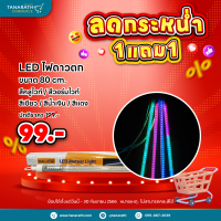 [ซื้อ1แถม1] ไฟดาวตก LED ยาว 80 ซม. ใช้กับไฟ 220V มีปลั๊กเสียบ ไฟตกแต่งตามเทศกาล ไฟประดับ ไฟสวยงาน ยี่ห้อ DAI-ICHI (ไดอิชิ)