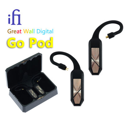 Fifi GO Pod HD เครื่องขยายเสียงหูฟังถอดรหัส5.2บลูทูธอะแดปเตอร์ไร้สายแบบบลูทูธใช้ได้กับ Mmcx/ 0.78