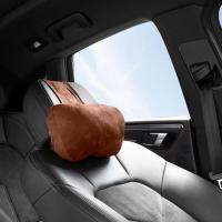 Car Headrest Neck Pillow Auto Seat Neck Pillow With Strap Cervical Pillow For Car Seat Porous Car Headrest Pillow Stress Relieve Seat Cushions