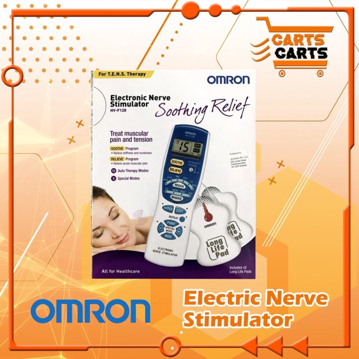 OMRON TENS Unit HVF-128- Pain Relief Therapy