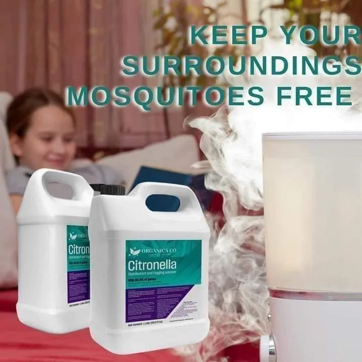 Citronella 1 Liter Disinfectant and Anti mosquito Solution Refill