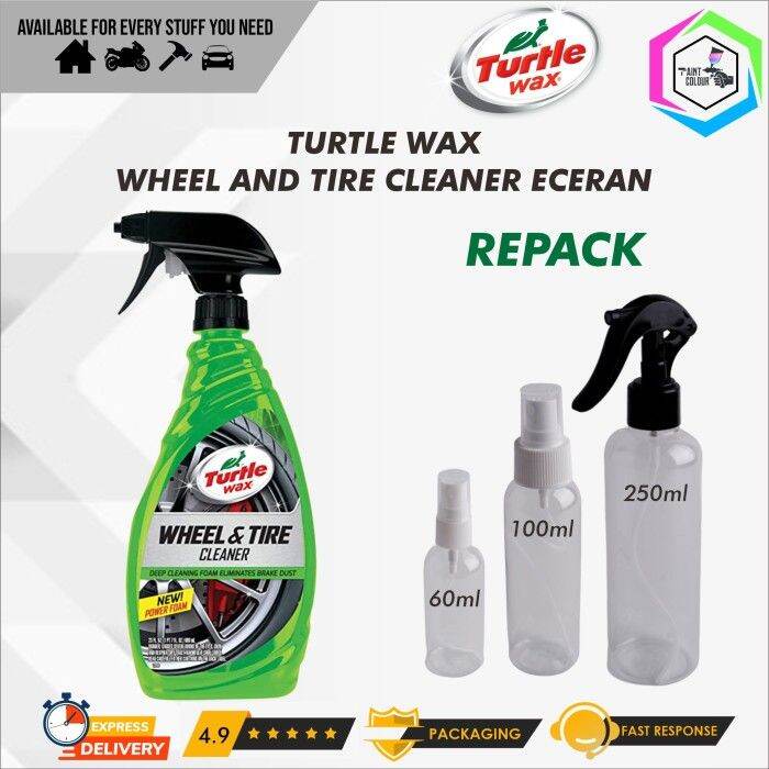 TURTLE WAX WHEEL AND TIRE CLEANER KEMASAN ECERAN/REPACK Lazada Indonesia
