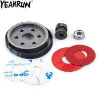 YEAHRUN Moter Gears Belt Drive Transmission System 3.17/5.0mm for 1/10 RC Crawler Car Axial SCX10 SCX10 II 90046 Upgrade Parts