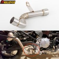 For BMW F850GS Adventure 2018-2022 Motorcycle Exhaust Muffler Modified Catalyst Eliminator Middle Link Pipe for F850 GS ADV Moto