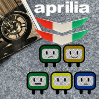 ป้ายสติกเกอร์หมวกนิรภัย Aprilia กาวนิ่มสะท้อนแสงที่แข็งแกร่งสำหรับตกแต่ง Aprilia DORSODURO 750 FACTOR RSV RS Tuono SR50