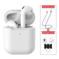 ชุดหูฟังบลูทูธ 3 ชิ้น/เซ็ตสำหรับ Apple airpods 2 Wireless Charger อุปกรณ์เสริมเคสซิลิโคนป้องกัน