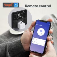 Tuya Zigbee Smart Fingerbot Plus Switch Button Pusher Touch Arms Fingerbot Smart Life Control Work with Alexa Google Home Alice