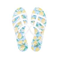 JELLY BUNNY SHOES ALICE LEMON VIBE SANDAL รุ่น B23SLSI007 รองเท้าแตะผู้หญิง PRINTED WHITE