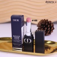 BONITA U ❤️ Dior Rouge Forever Intense Couture Colour Lipstick 3.2 g. สี 100 Forever Nude Look