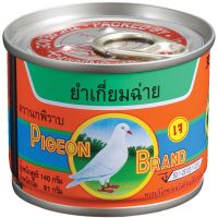 ตรานกพิราบ ยำเกี่ยมฉ่าย ขนาด 140 กรัม (8850035020212)