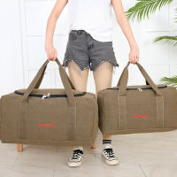 Uni Vintage Canvas Travel Bag Large Capacity Duffel Hand Luggage Bag Multifunction Sac De Voyage Weekend Bag Gym Pack XA657F