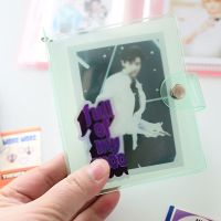 36 Pockets Photo Album Mini 3 Inch Transparent Photos Album Kpop Idol Card Storage Bag Glitter Photocard Holder Collect Book