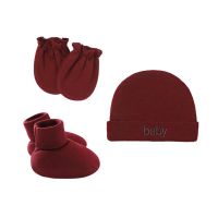 OMG* Baby Infants Anti Scratching Cotton s+Hat+Foot Cover Set Mittens Socks Cap Cotton Hat+Foot Cover Set