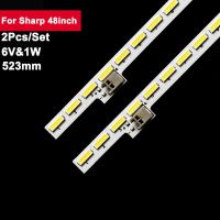 6V 523mm Backlight Tv Led Parts for Sharp 48inch 2015SSP48-7020-60-ERV1.0 RB221W 2Pcs/Set Repair of Tv Bar LCD-48S3A J390FWSE01 Electrical Circuitry P