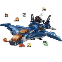 8 in 1Quinjeted Fighter Jet Model Building Blocks Bricks Sets Classic Dolls Kids Toys For Children Gift Building Sets