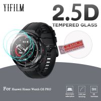 2pcs 2.5D 9H HD Clear Tempered Glass For Huawei Honor Watch GS PRO Smart Watch Screen Protector Anti-Scratch Protective Glass Valves