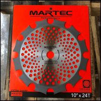 ใบตัดหญ้าMARTEC แท้  ที่คุ้มสุดๆใช้ได้2ด้าน ขนาด10นิ้ว 24 ฟัน