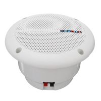 1 Pair Waterproof Full Range Marine Boat Ceiling Wall Speakers Lawn Garden Water Resistant Install Speaker