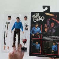 Original NECA The Evil Dead ASH Movable Action Figure ของเล่นสะสมสำหรับของขวัญวันเกิด18Cm