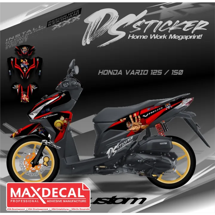 0148 Decal Vario 125 150 Esp Cbs One Piece Lazada Indonesia