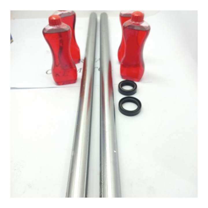 ASHOCK DEPAN SUZUKI SATRIA FU 150 PLUS SEAL SHOCK DAN OLI SHOCK SET