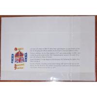 [COD]HM Queen Elizabeth II Diamond Jubilee 1952-2012ปกวันแรก-แผ่นของที่ระลึก (ISLE OF MAN)