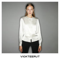 VICKTEERUT (ราคาปกติ 8,400-.) Long Sleeve Tuck Pleat Blouse เสื้อแขนยาว ตีเกล็ด