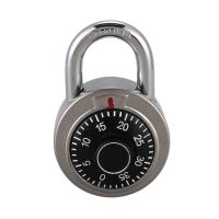 3X Master Coded Lock 50mm with Round Fixed Dial Combination Padlock