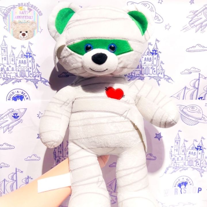 ตุ๊กตาหมีบิ้วอะแบร์-หายาก-build-a-bear-สินค้ามือสองนำเข้าจากอเมริกา
