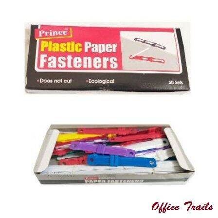 Paper Fastener Plastic Prince 50sets | Lazada PH