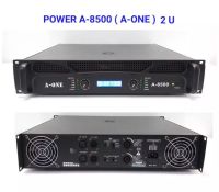 A-ONE เพาเวอร์แอมป์ 1800+1800วัตต์ (2 OHM ) เครื่องขยายเสียง รุ่น A-8500 (KBT AUDIO)