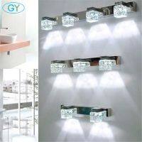 【Worth-Buy】 ไฟ Led กระจกคริสตัลอุตสาหกรรมแบบโต๊ะเครื่องแป้งห้องน้ำทันสมัยกรอบไฟโต๊ะการแต่งหน้า Luz Espejo Avec Miroir