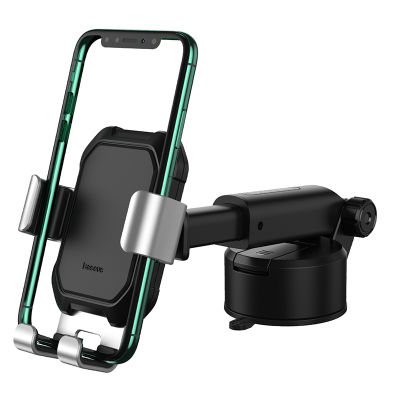 2021Baseus Sucker Car Phone Holder Stand for iPhone Xiaomi Strong Suction Cup Car Mount Holder 360 Adjustable Gravity Car Holder